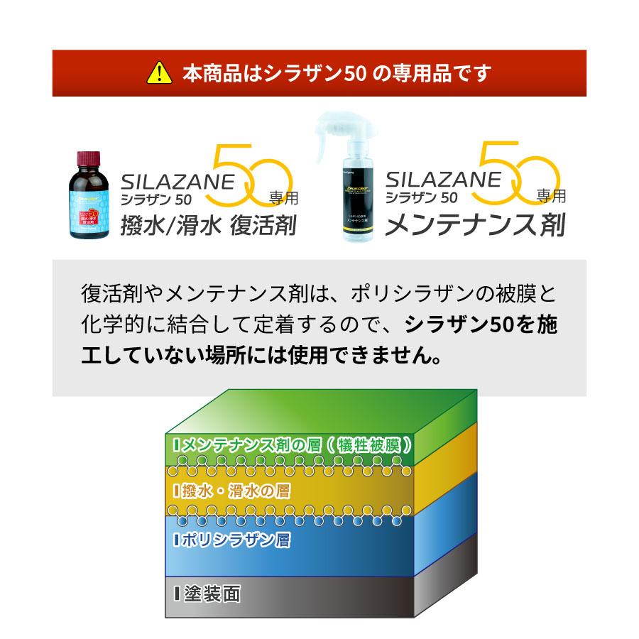 日本ライティング シラザン50 撥水/滑水復活剤 単品 NGC-QT3 スプレー コーティング 洗車 メンテナンス 補修 簡単 水あか 長持ち 車 | Zeus clear | 04