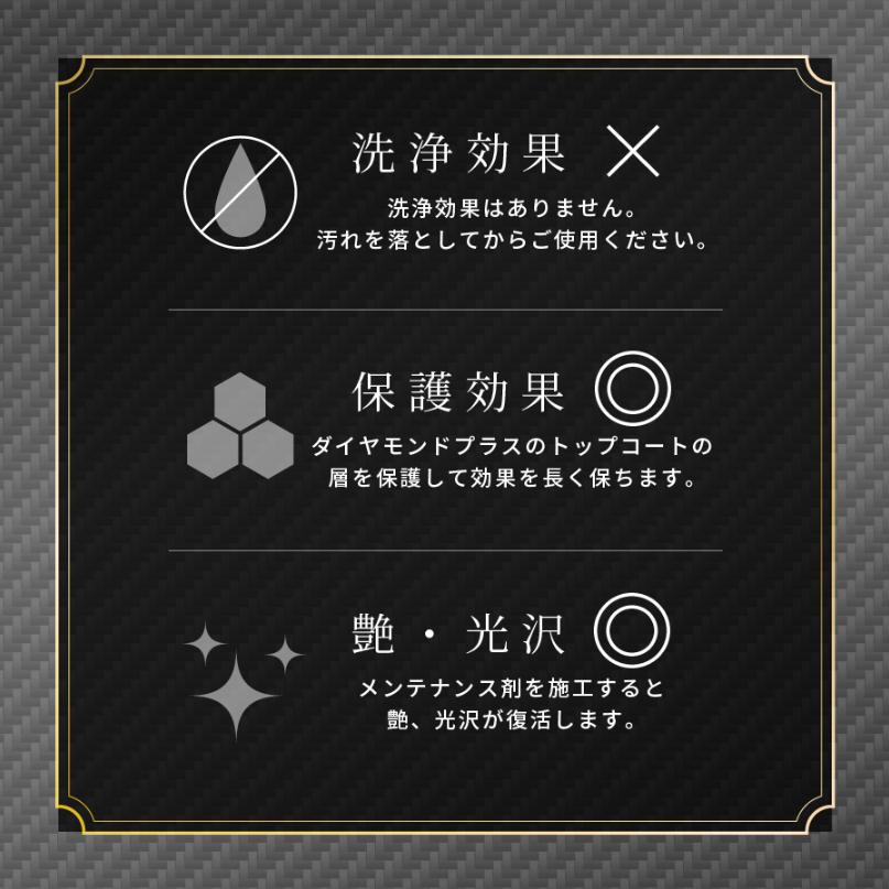 シラザン50 ダイヤモンドプラス専用 スプレー式 メンテナンス剤 NGC-QTDP01 クロス付属 滑水 撥水 ガラス コーティング 被膜 保護 | Zeus clear | 04