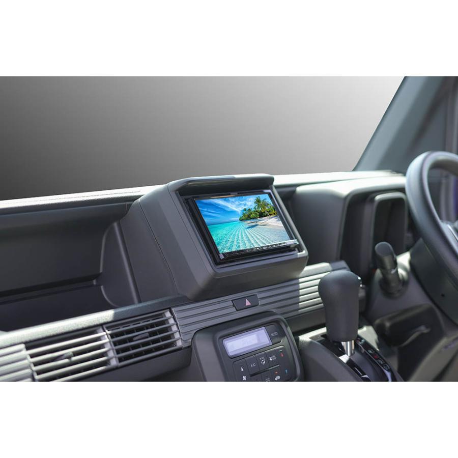 オーディオ ナビ取付キット 7インチ用 N-VAN JJ1 JJ2 R6/4〜 オーディオレス車 NK-H567DV + EJC-038H 新24ピンハーネス セット | ナヴィック | 01