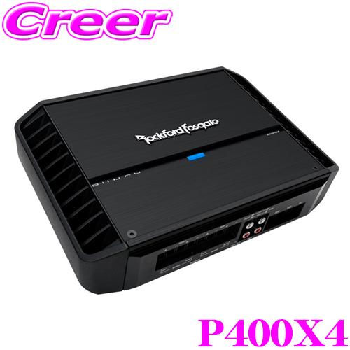 Rockford Fosgate パワーアンプ　P400-4 ロックフォード 日本正規品 ロックフォード RockfordFosgate PUNCH P400X4 定格