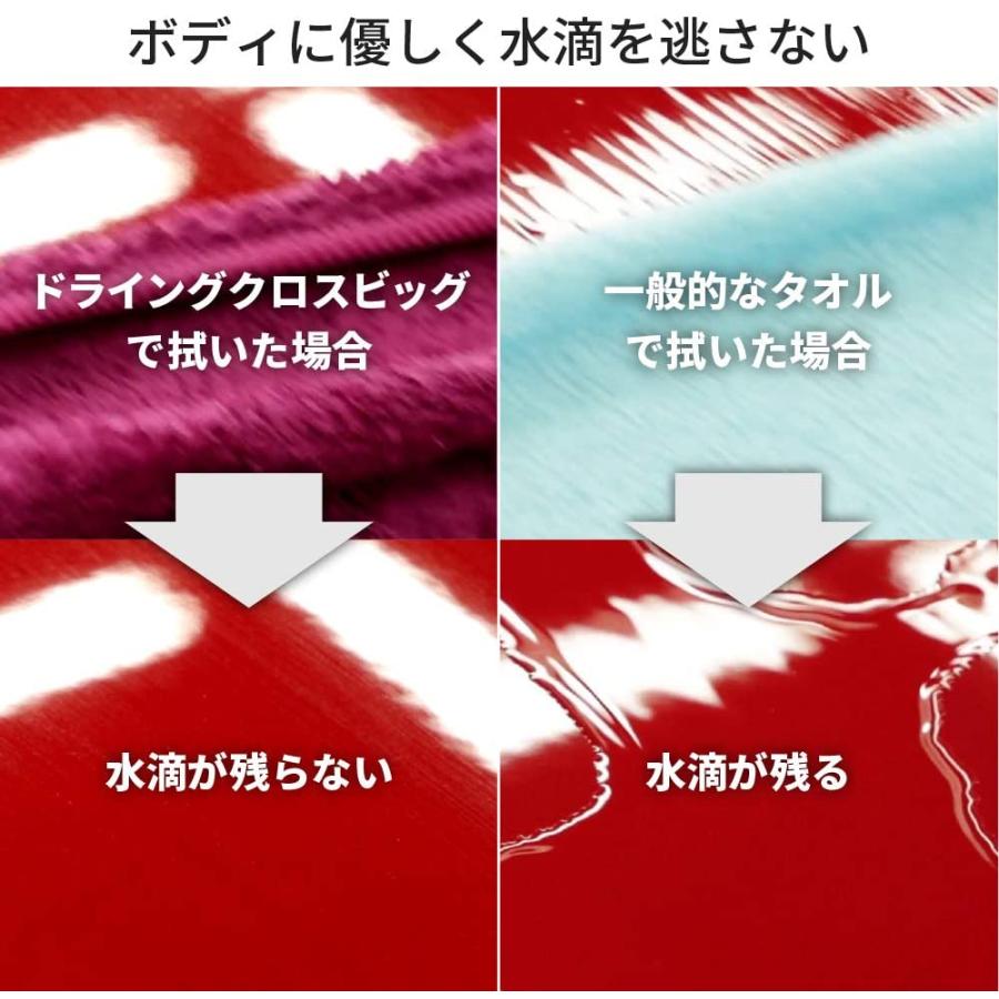 【軽く滑らせるだけで拭き取完了!!】 ペルシード PCD-20 ドライングクロス ビッグ 高品質 マイクロファイバー 吸水 クロス | ペルシード | 04