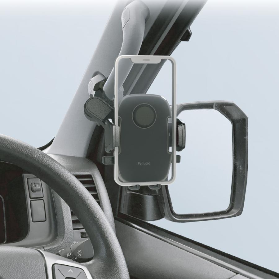 【在庫あり即納!!】ペルシード PPH2202 ワンタッチ スマホホルダー アシストグリップ 360°回転 手帳型ケース対応 スマホ スタンド | ペルシード | 01