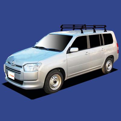 タフレック PF431D+ 160系 50系 サクシード プロボックス 全車 6本脚 業務用 ルーフキャリア TUFREQ 精興工業 | 精興工業 | 01