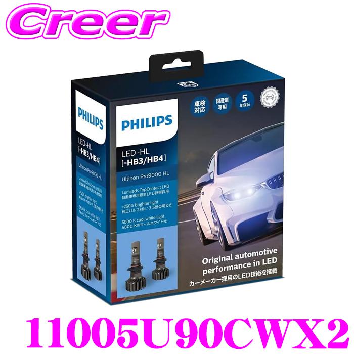 Philips（フィリップス） LED ヘッドライトバルブ Ultinon Pro 9000