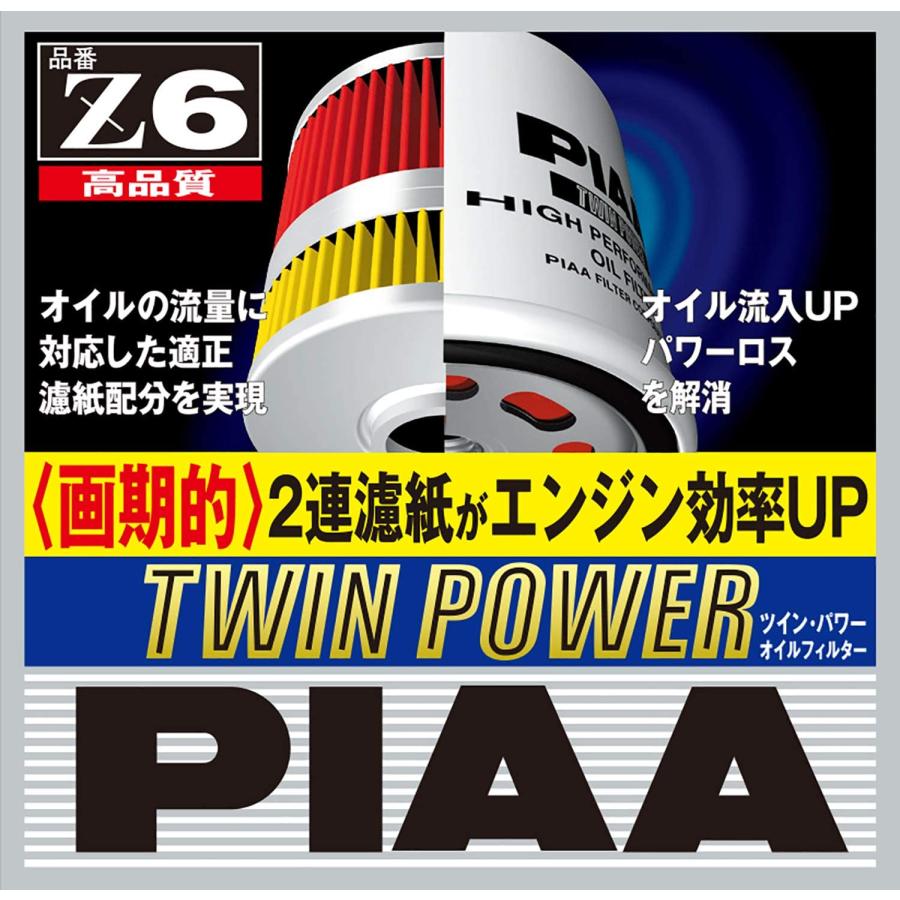 PIAA 2本 ② PIAA ピア ツインパワーオイルフィルター Z7 : オートバックスYahoo