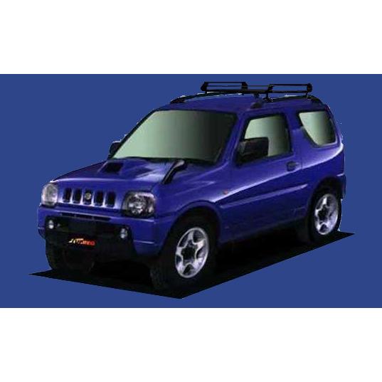 精興工業 タフレック PR22+ ジムニー JB23W ルーフレール付車用 4本脚