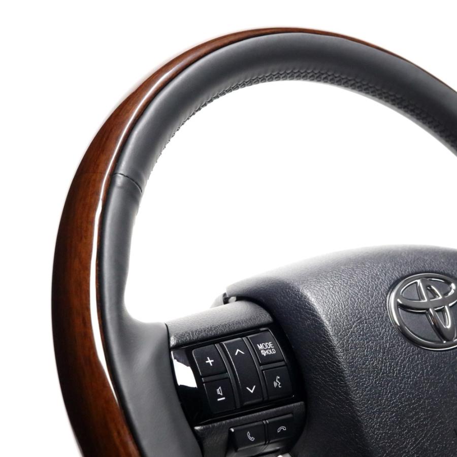 ウッドとメタルのステアリング 水野ワークス ハンドル ステアリング 26.5φ