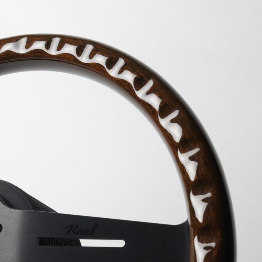 REAL レアル RSS3408BRWL RSS340-8-BRWL ステアリング クラシック