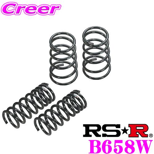 激安RS★R ローダウンスプリング ブラック RSR RS-R ダウンサス B658W 三菱 GN0W アウトランダーPHEV用