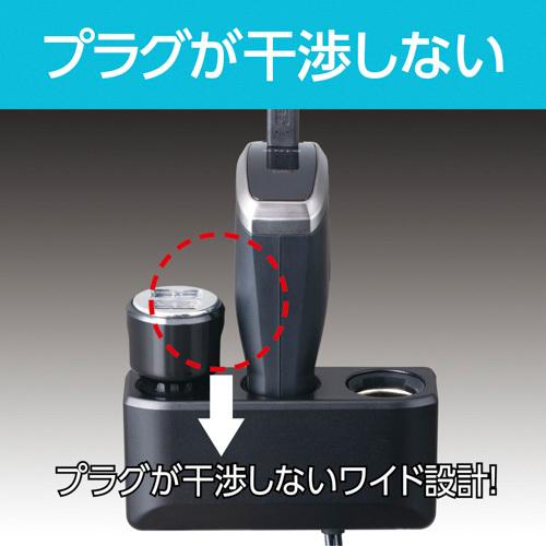 SEIWA（セイワ） F316 フィットコードソケット3 DC12V-24V車対応 