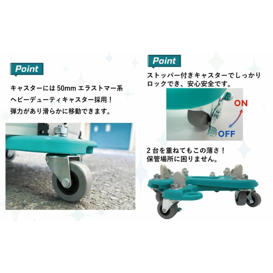 【在庫あり即納!!】Smooth Operator Glide-n-Wash グライド アンド ウォッシュ SO-GNW24 バケツドリー 80Kgまで キャスター付き 連結 洗車用品 |  | 04