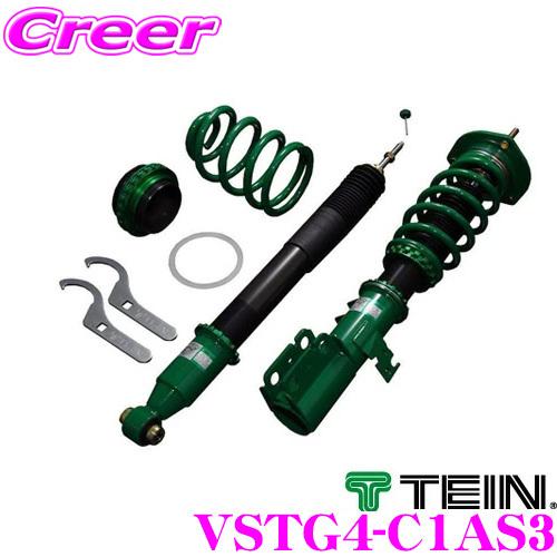 HiroaTEIN テイン　車高調サスペンションキット 4点 TEIN テイン FLEX Z VSTG4-C1AS3 減衰力16段階車高調整式