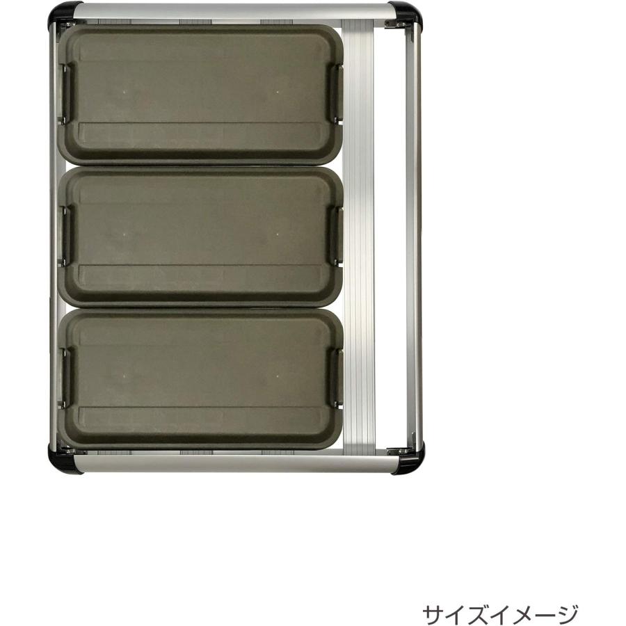 TERZOアルミラック Amazon | Terzo テルッツォ (by PIAA) ルーフラック 1個入 アルミ