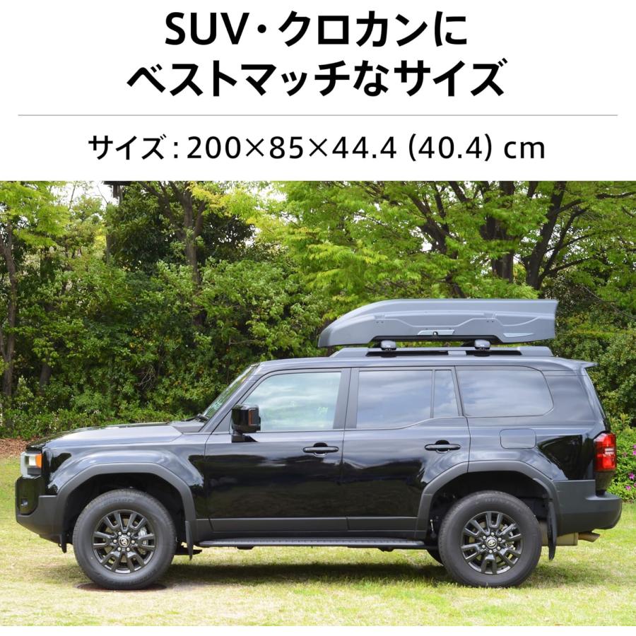 TERZO EA462FMG マットグレー ルーフボックス フォレスター RAV4
