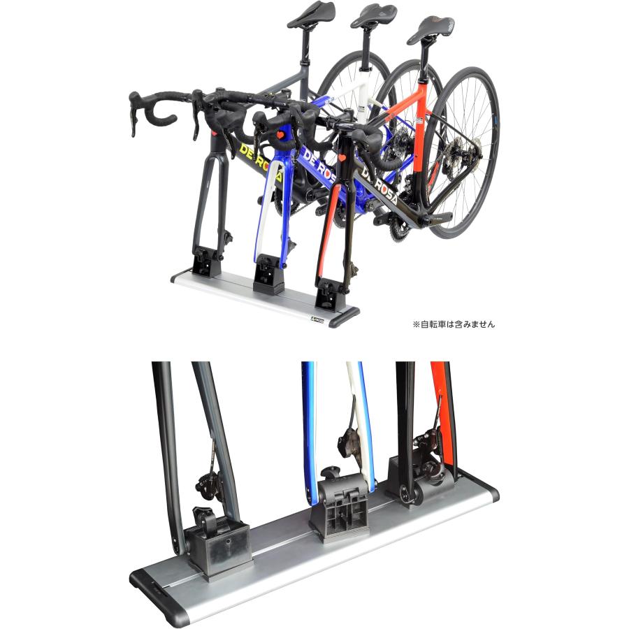 TERZO EC32 車内積載用 サイクルキャリア 3台用 イージロック ワゴン