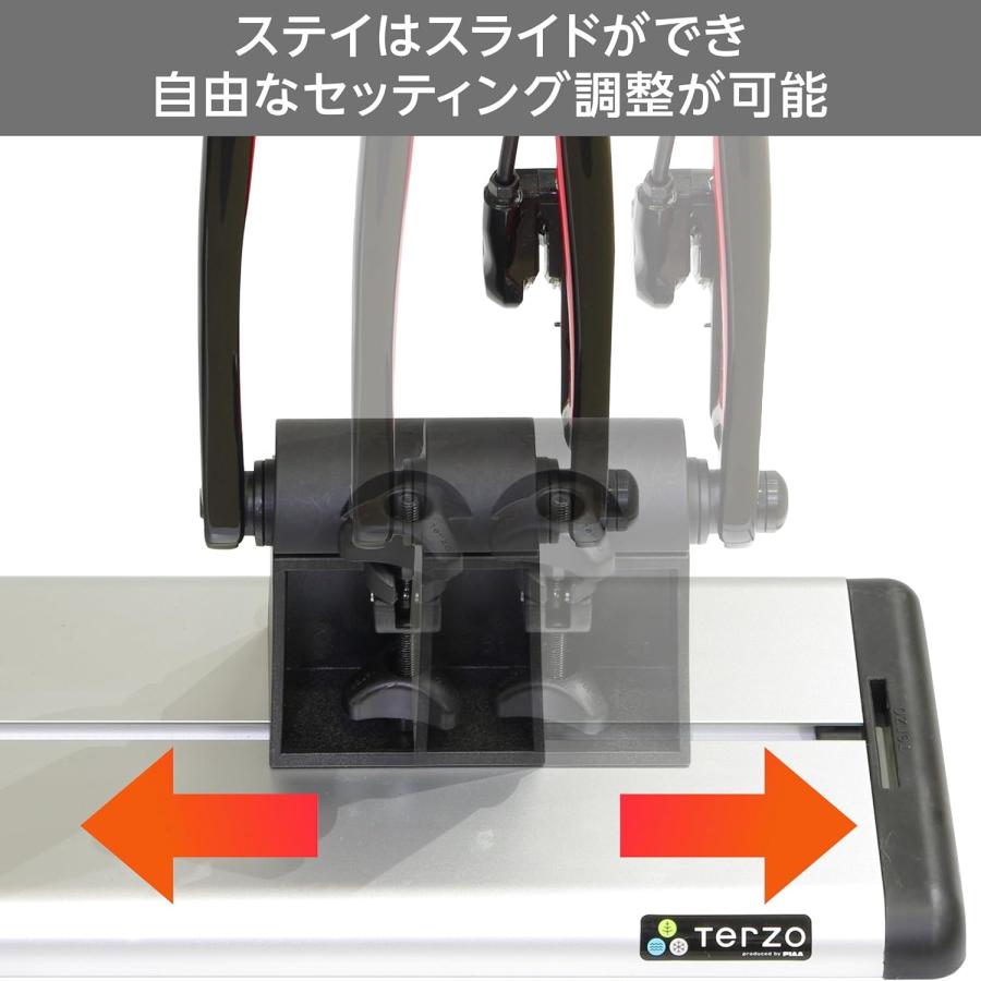 TERZO EC32 車内積載用 サイクルキャリア 3台用 イージロック ワゴン