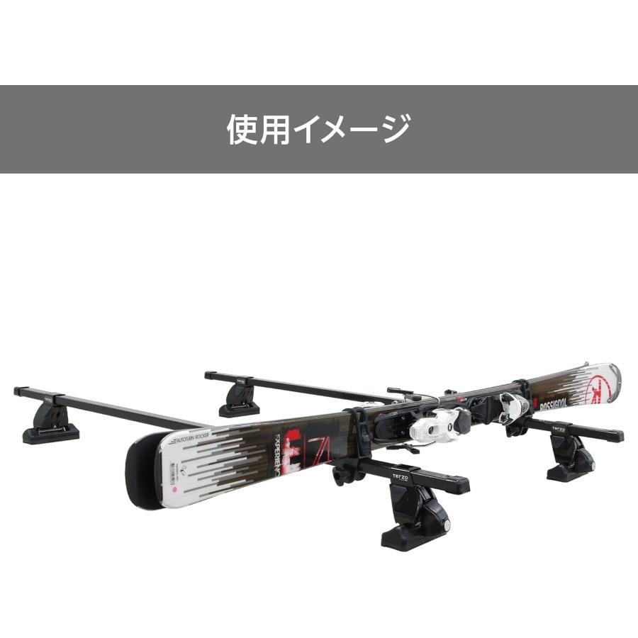 TERZO テルッツオ ES1 スキーホルダー/マストホルダー 2個入 スキー板 