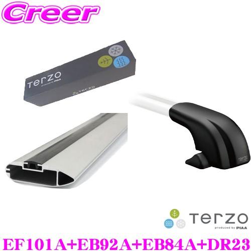TERZO - テルッツオ トヨタ MXAA50系 AXAH50系 RAV4用 エアロルーフキャリア取り付き4点仕掛ける ボルトオン ルーフボックス、キャリア-車、バイク、自転車
