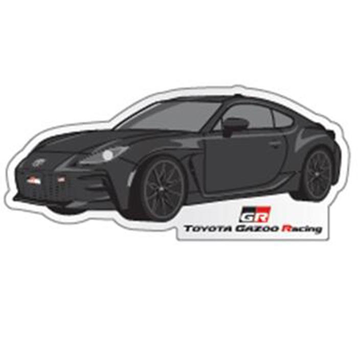 TGR ダイカットステッカー TGRC-A152-01 GR86 黒 2枚セット TOYOTA GAZOO Racing collection ...