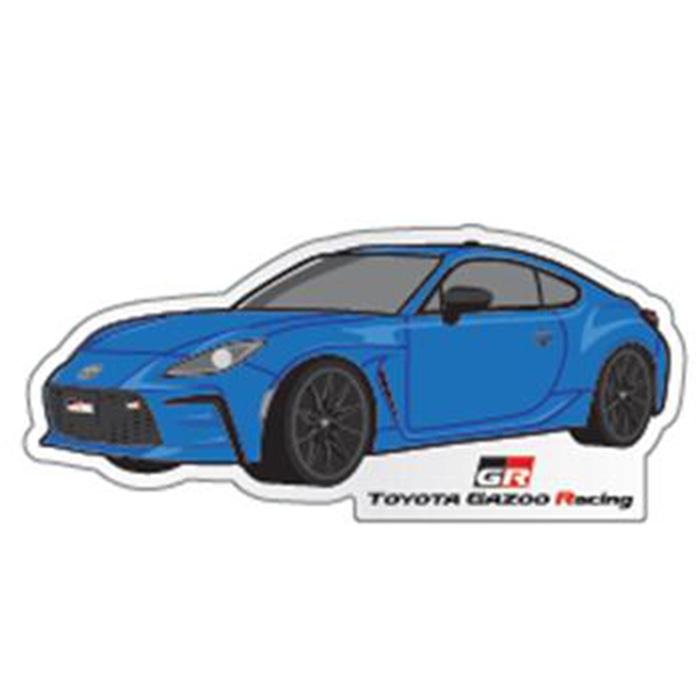 TGR ダイカットステッカー TGRC-A152-05 GR86 ブルー 2枚セット TOYOTA GAZOO Racing ...