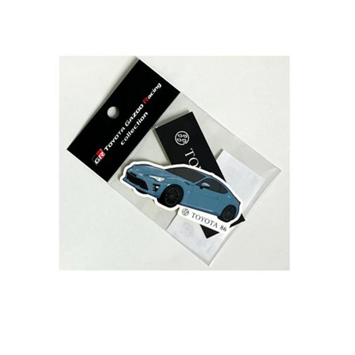 TGR ステッカー TGRC-A384-03 TOYOTA86 後期 赤 TOYOTA GAZOO Racing collection 公式 ...