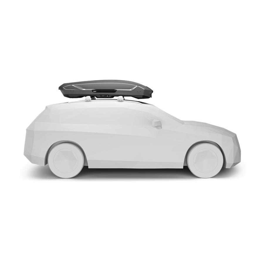 THULE（スーリー） ルーフボックス Motion3 XLサイズ グロスチタン