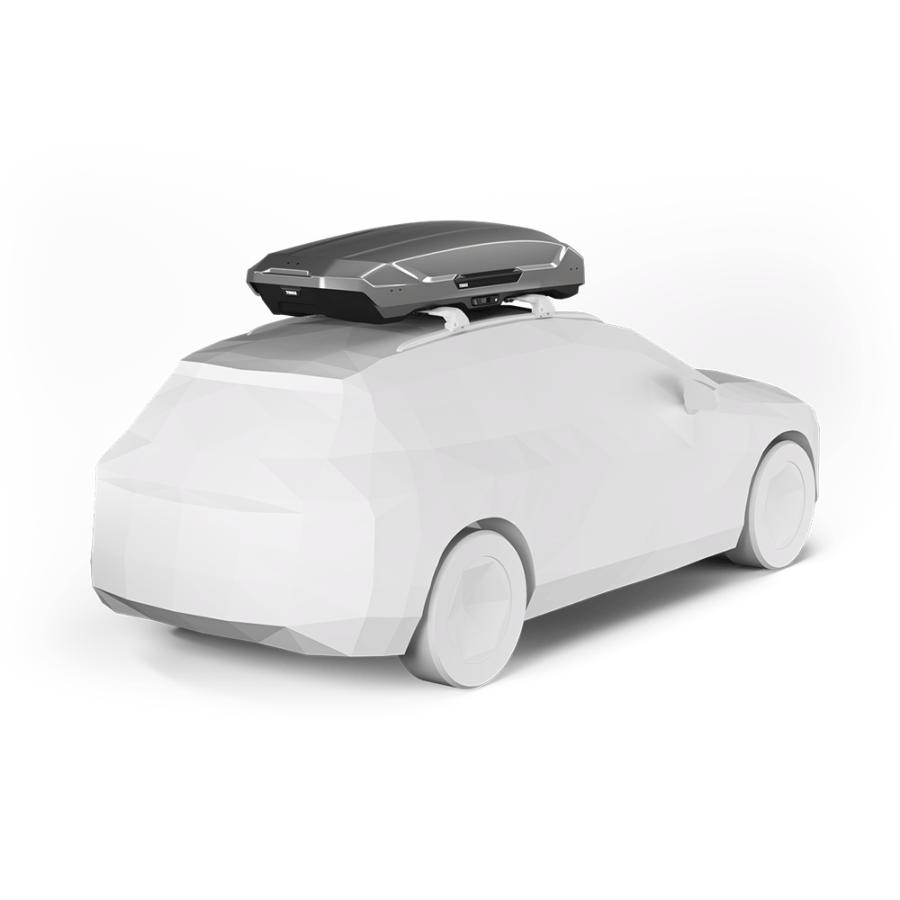 THULE（スーリー） ルーフボックス Motion3 XLサイズ グロスチタン