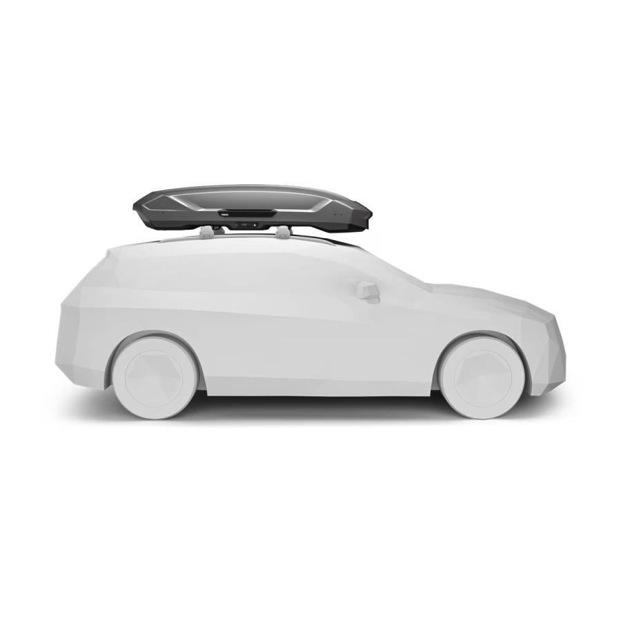 THULE ルーフボックス Motion3 XXLサイズ グロスチタン TH639901 