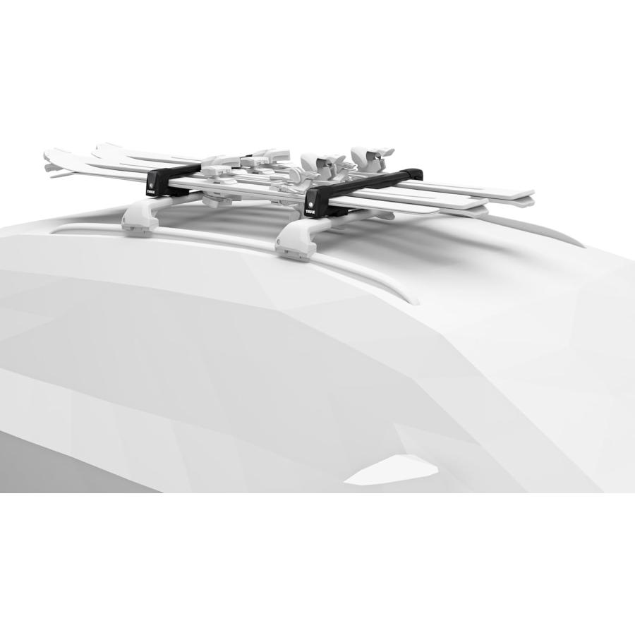 THULE Snow Pack TH7324B  スノーパック ブラック スキー/スノーボードアタッチメント スキー4セットorスノボ2セット | THULE | 01