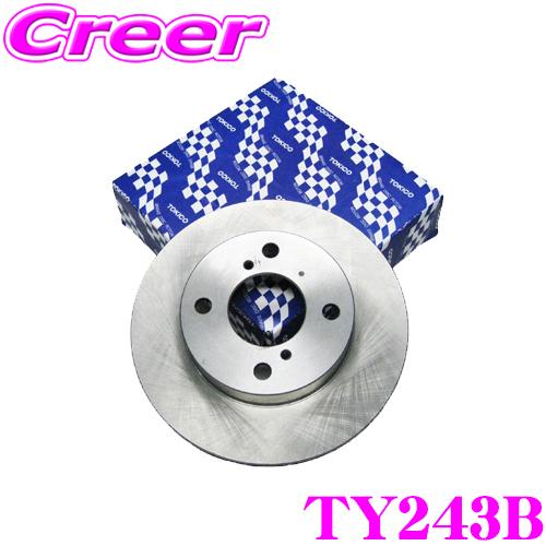 TOKICO トキコ ブレーキローター TY243B トヨタ ZVW30 ZVW35 TOKICO トキコ ブレーキローター TY243B トヨタ ZVW30 ZVW35