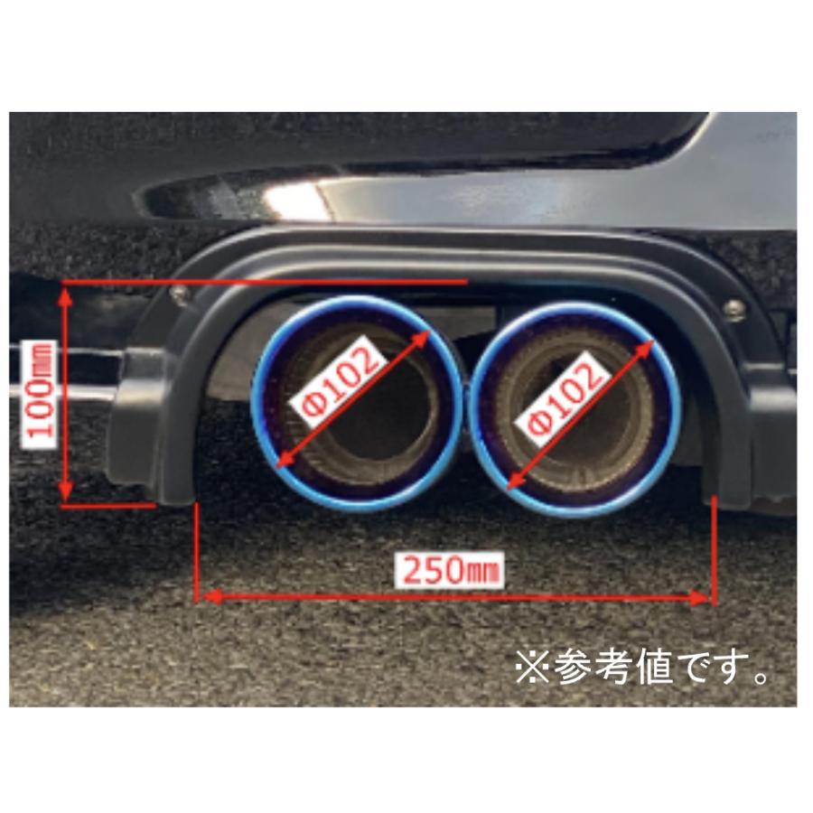 専用ページ:ガー様 TRUST 車種専用 マフラーガーニッシュ 11020011 日産 RZ34