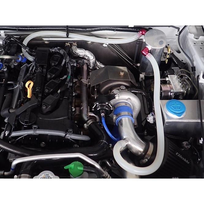 Trust オイルキャッチタンクキット 1000 スズキ JB74W ジムニーシエラ 右ハンドル アルミバフ仕上げ 1L オイル 分離 GReddy 13590601 | TRUST | 02