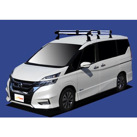 タフレック HF432A+ セレナ ランディ C27 6本脚 業務用 ルーフキャリア TUFREQ 精興工業 | 精興工業 | 01