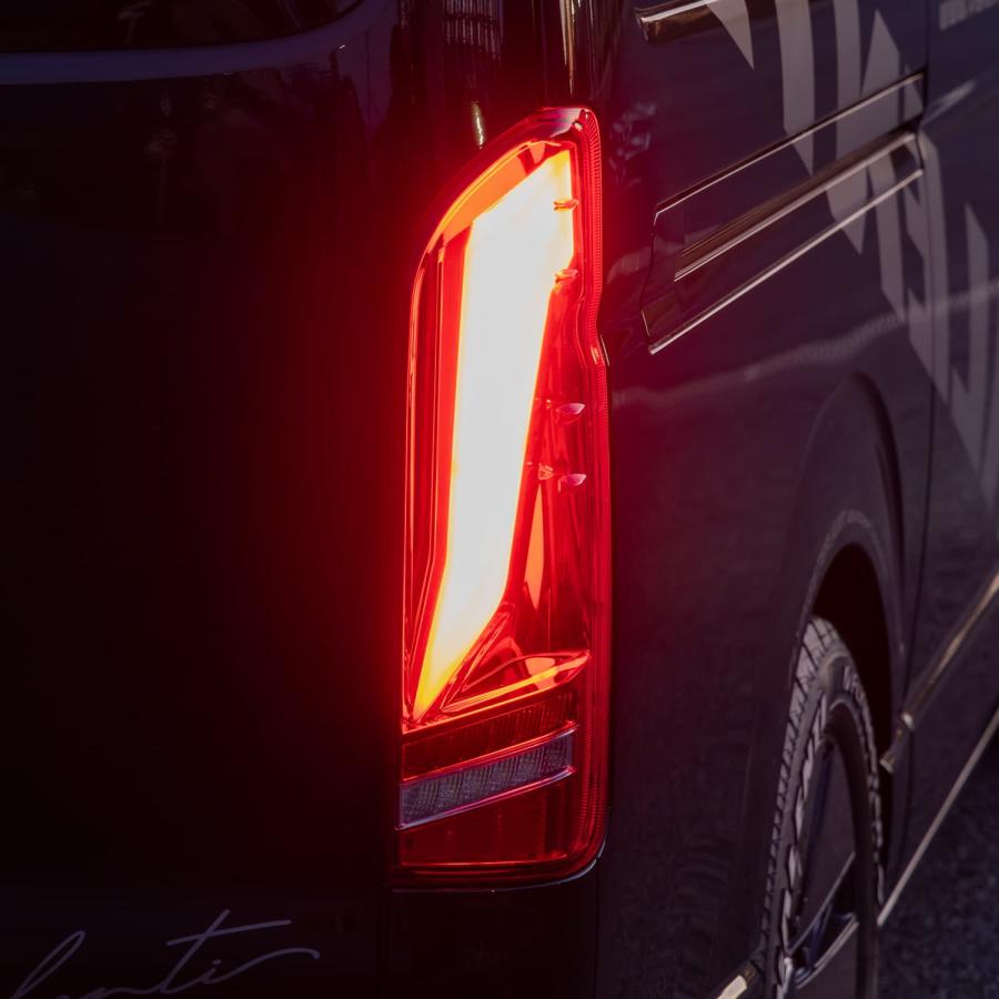 ヴァレンティ ジュエルLEDテールランプ ウルトラ オメガ ハイエース