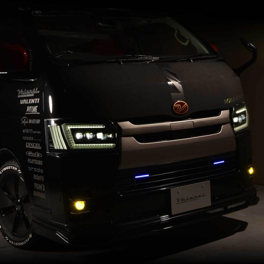 ヴァレンティ HL200A-CB-6 ジュエルヘッドランプ ウルトラ ハイエース / レジアスエース GDH200系 TRH200系 KDH200系 5型 6型 7型 | ヴァレンティ | 02