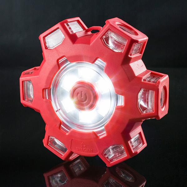 WAGAN 携帯型非常用回転灯 4340 FRED LIGHT PRO レッド フレッドライトプロ レスキューサポート 発煙筒や三角停止板補助 | WAGAN TECH | 04