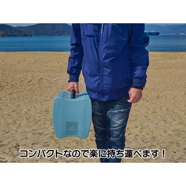 WAVE BOX W TURQUOISE ポータブル電子レンジ ターコイズ アウトドア