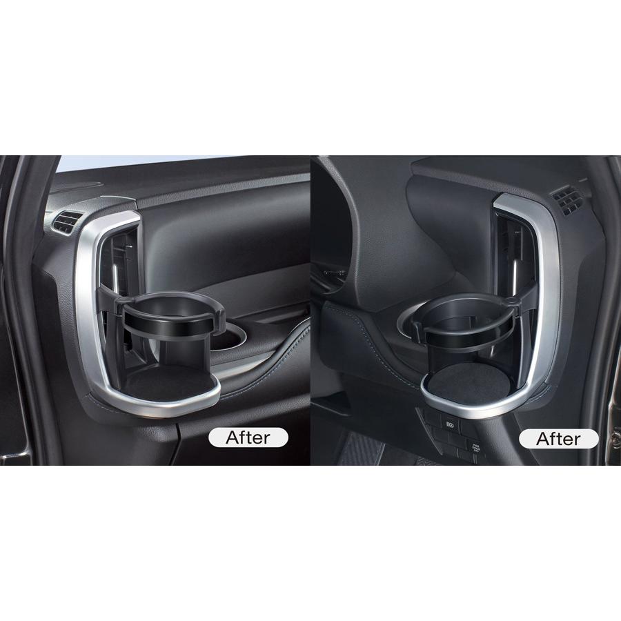 YAC ヤック SY-NV12 + SY-NV13 +SY-NV14 + SY-NV15 + SY-NV16 トヨタ 90系 ノア ヴォクシー専用 ドリンクホルダー ゴミ箱  ETCカバー | 槌屋ヤック | 02