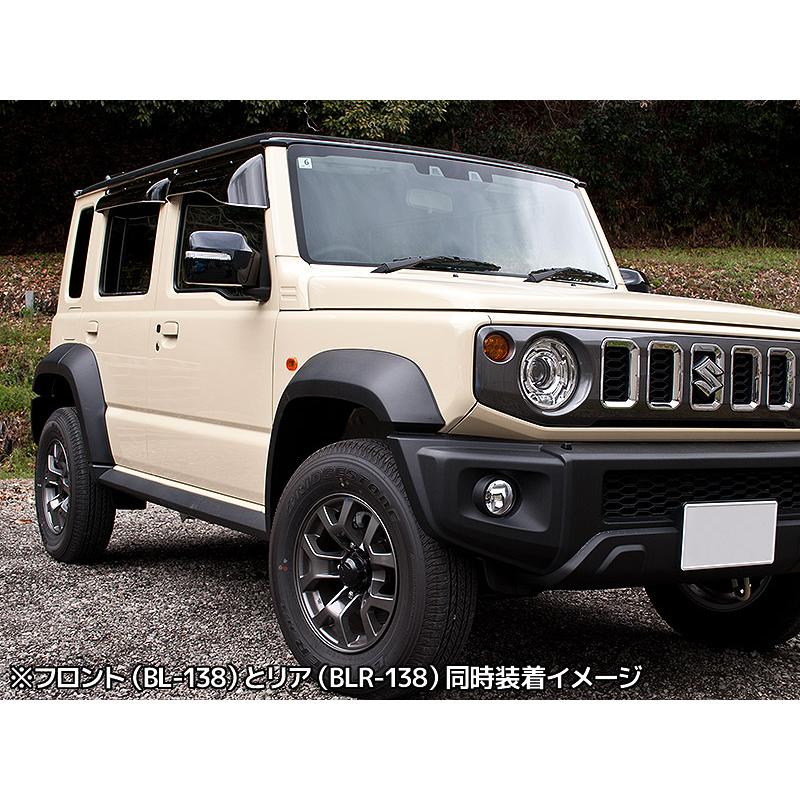 ZOO PROJECT OXバイザー ブラッキーX フロント ジムニーノマド JC74W