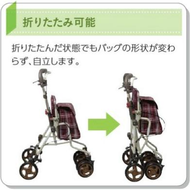 シルバーカー モート 花柄BK 島製作所 : CReLi - 通販 - Yahoo