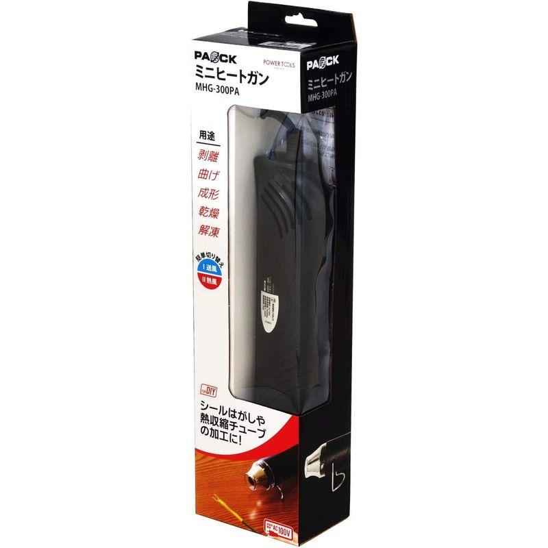 パオック(PAOCK) ミニヒートガン 送風45℃ 熱風250℃ MHG-300PA 製造、工場用 あすつく対応 「直送」 NKE ED-CH10L エディスイッチ取付金具 CH10L用 EDCH10L