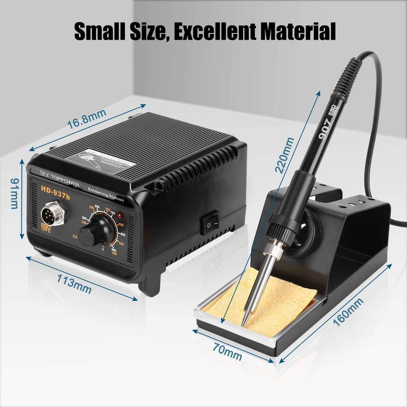 73%OFF!】 はんだごて はんだ付けステーション50W溶接ステーション調整