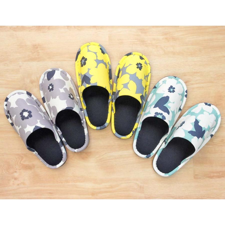 スリッパ かわいい アメリ外縫い前かぶり 甲長Mサイズ 約24cmまで 日本製 洗える | ブランド登録なし | 10