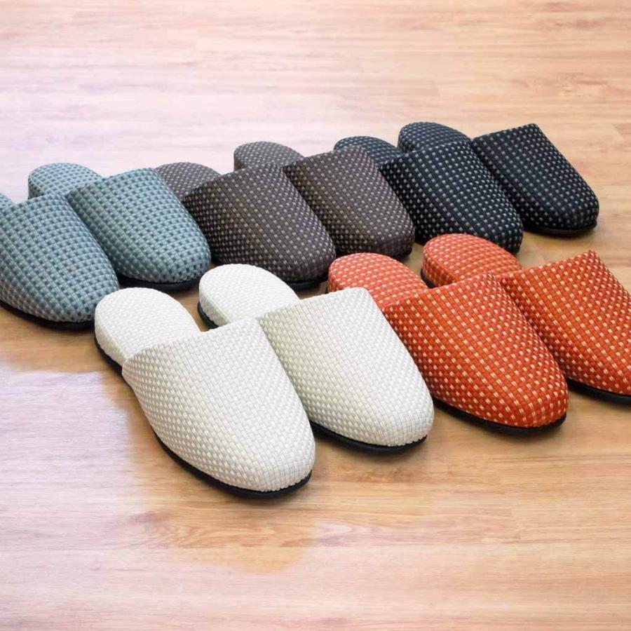 スリッパ 来客用 イスバリ生地カルテット吊込 Mサイズ 約24cmまで 日本