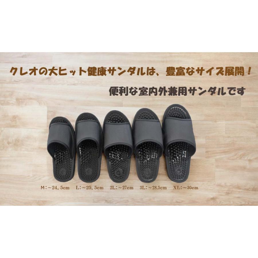 健康サンダル メンズ レユールサンダルLサイズ 約25.5cmまで 日本製 足