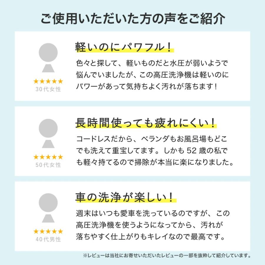 テレビで話題＞コードレス 高圧洗浄機 ワンダーショット 洗浄機