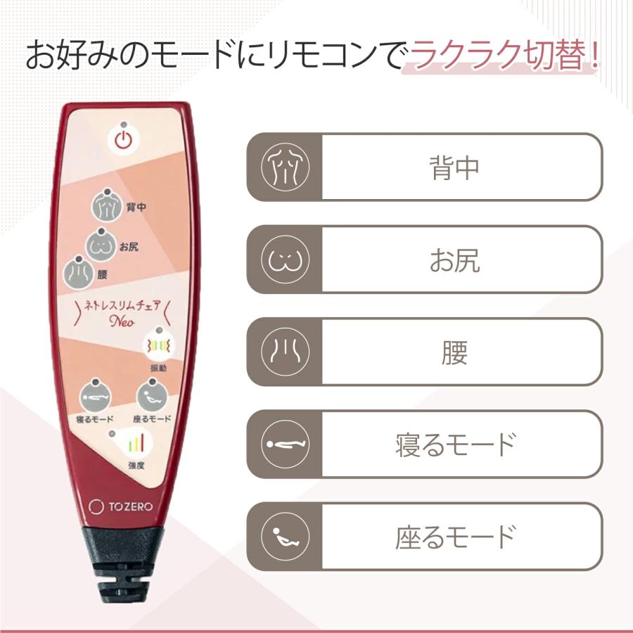 ネトレスリムチェアNEO 骨盤チェア 骨盤 ケア 姿勢 くびれ 座椅子 