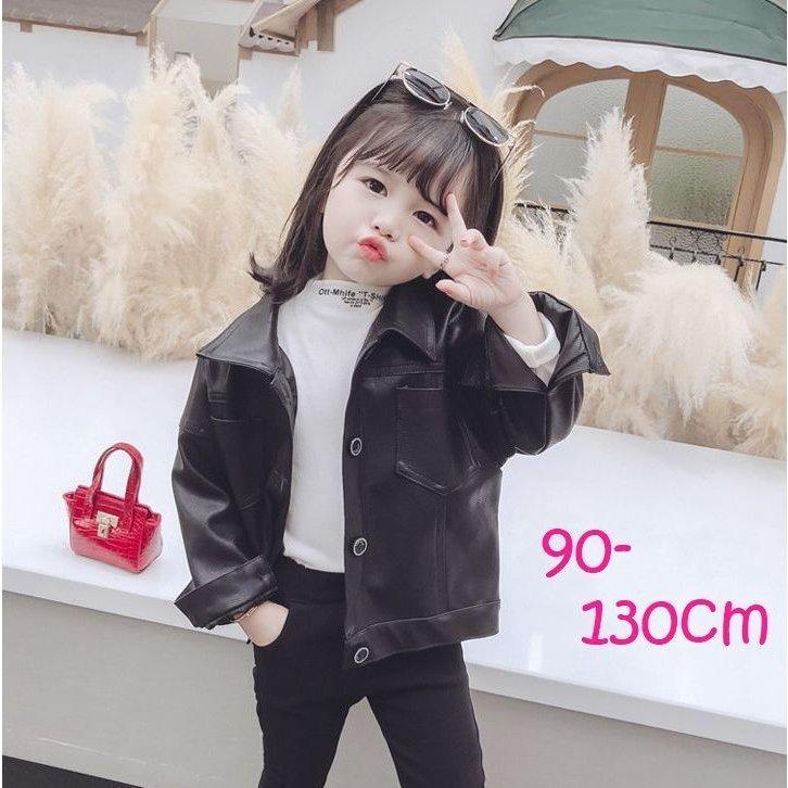 ジャケット 子供服 キッズ ベビー 女の子 男の子 アウター フェイクレザー かっこいい クール おしゃれ お出掛け ボタン 胸ポケット ジャケット ブルゾン サイズ 1cm Vest Doctum Edu Br
