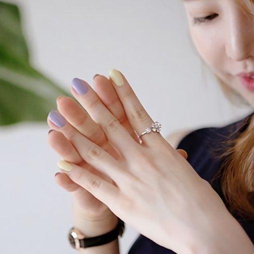 指輪 リング フリーサイズ アクセサリー レディース オープンリング シルバカラー ゴールドカラー 花 フラワーモチーフ キラキラ ラインストーン 女|creostore|03