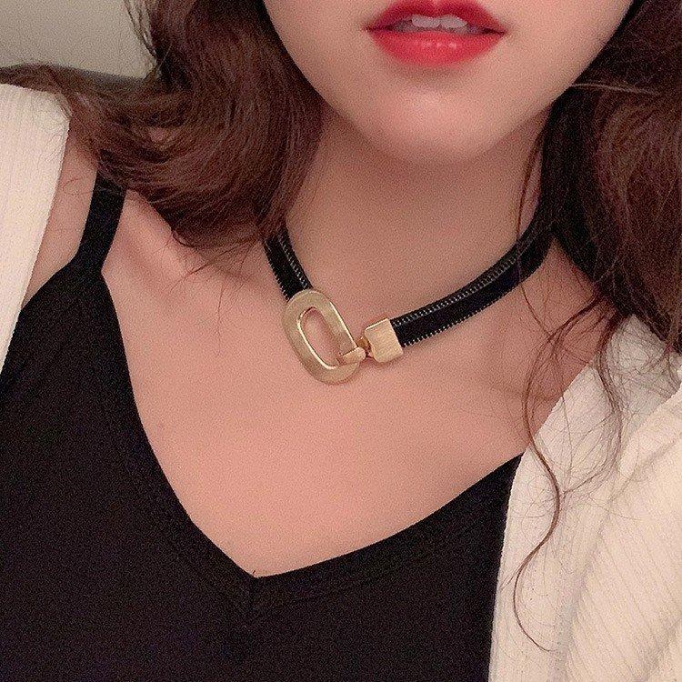 チョーカー レディース ネックアクセサリ ファッション小物 シンプル おしゃれ カジュアル パンク 大人可愛い Niu1123a0501 Creostore 通販 Yahoo ショッピング